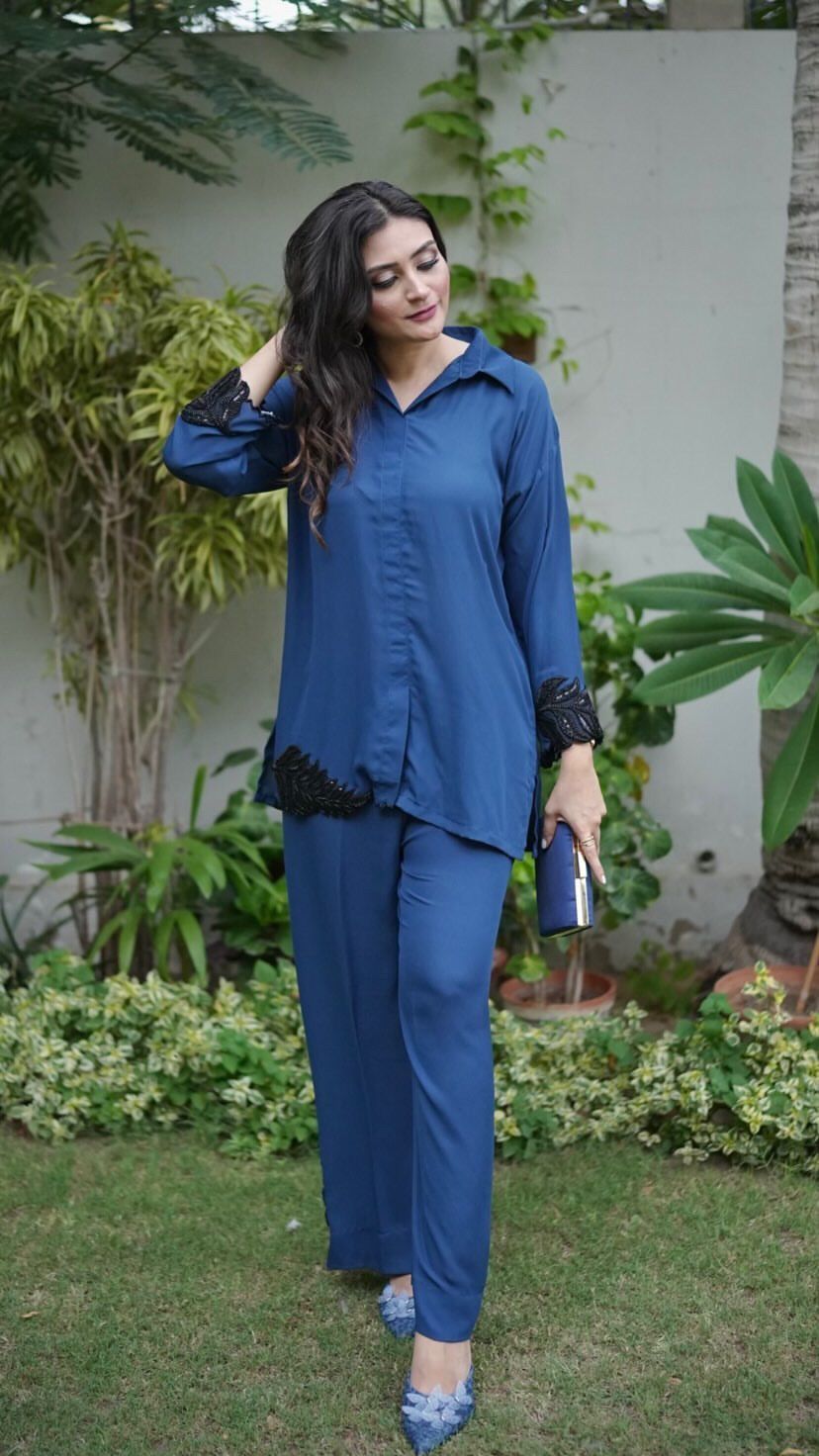 midnight blue 2 piece