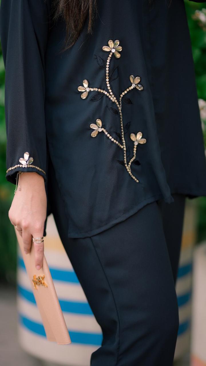 black petals