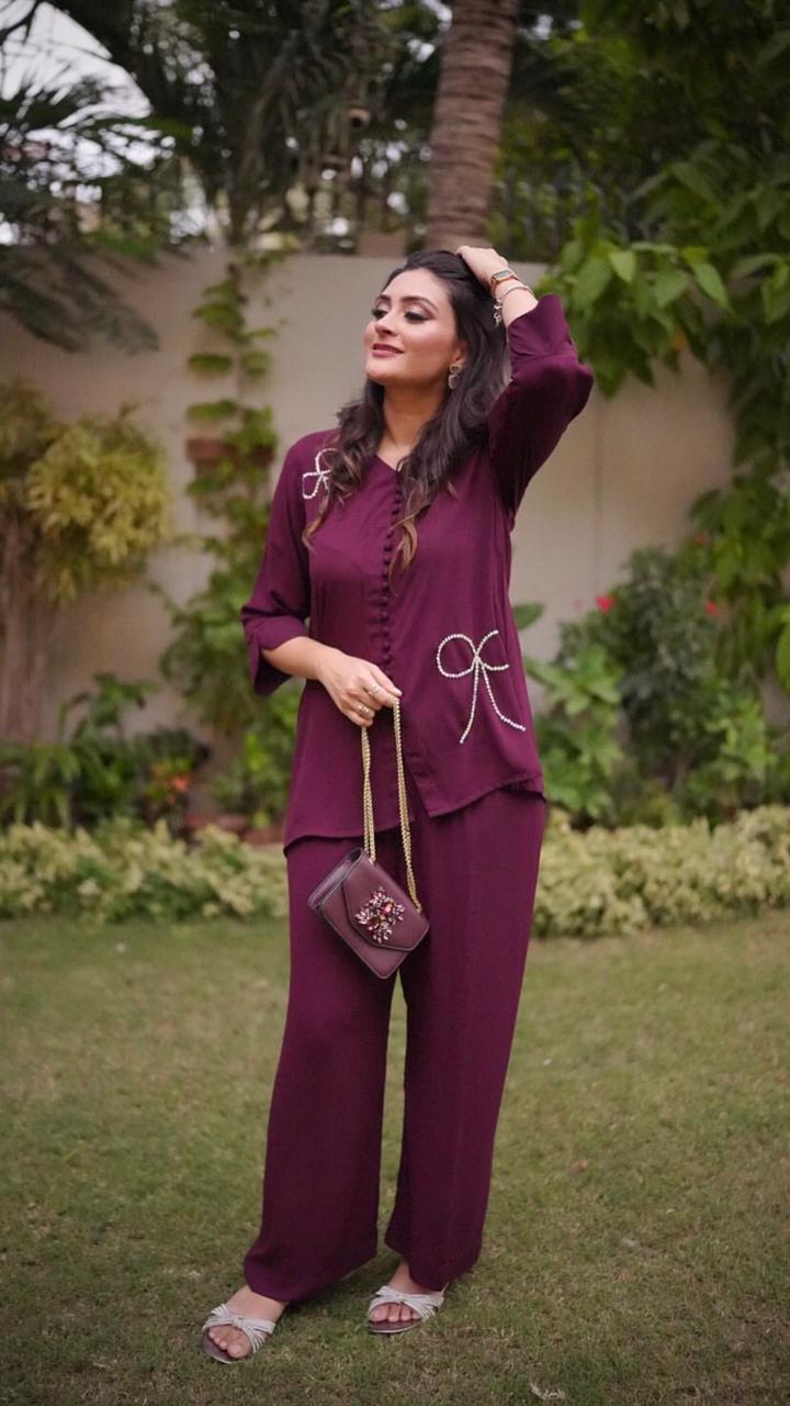 deep plum